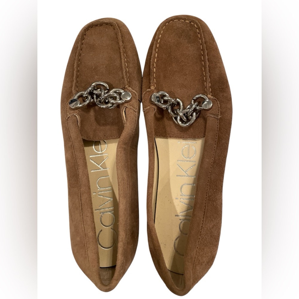 Calvin Klein Suede Loafers